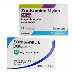 Зонисамид капсулы 50 мг Mylan Италия №28 в Волгограде и области фото