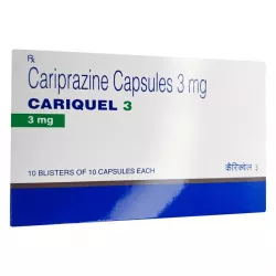 Карипразин капсулы Реагила 3 мг полный аналог :: Cariquel №100 фото