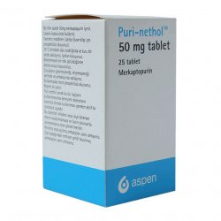 Пури-нетол (Пуринетол, Меркаптопурин) в таблетках 50мг N25 в Волгограде и области фото